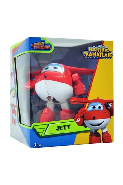 Harika Kanatlar Oyuncak Dönüşen Jett Oyuncakları Jet - 1