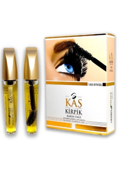 Herbal Palace Kaş ve Kirpik Bakım Yağı 10ml+10ml - Resim 2
