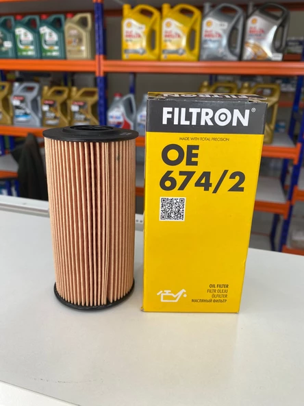 FİLTRON OE674/2 Yağ Filtresi Accent Era/getz/i30/ceed/rio/cerato