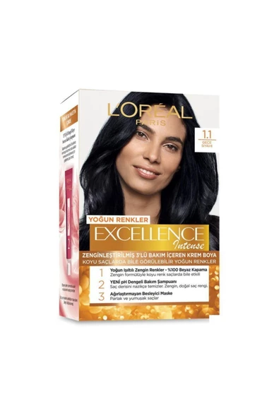 L'Oreal Paris Excellence Intense Saç Boyası 1.1