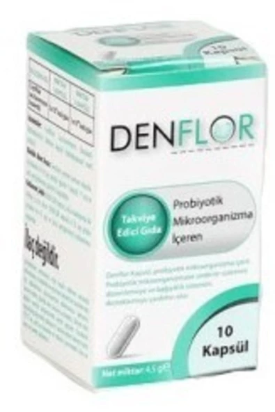 Denflor Probiyotik 10 Kapsül - 2