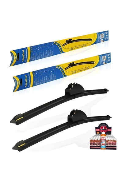 Goodyear Fiat Fiorino Supermute  2'Li Muz Silecek Takımı 2007-2022 Mınıvan (650Mm+480Mm)