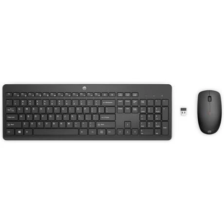 HP Hp 18H24AA 230 Kablosuz Klavye & Mouse Kombo Set - Siyah (Türkçe)