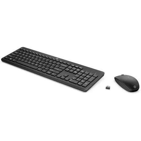 HP Hp 18H24AA 230 Kablosuz Klavye & Mouse Kombo Set - Siyah (Türkçe) - 2