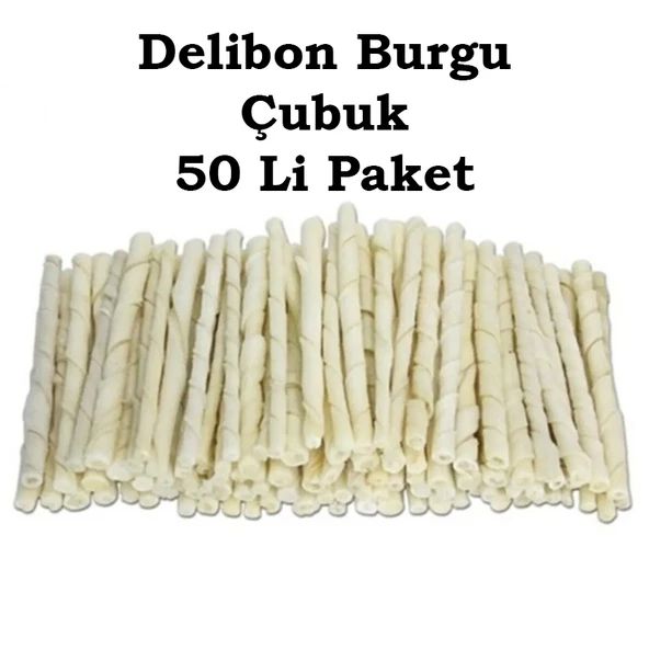 Delibon Burgu Çubuk Dökme 50 Adet