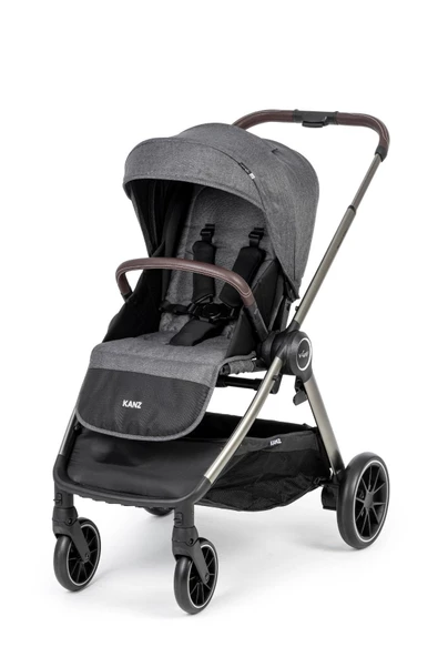Kanz v-Go2 Travel Sistem Bebek Arabası Gri - 2