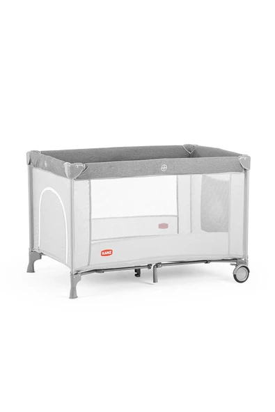 Kanz Pure&Sımple Park Yatak ve Oyun Parkı Gri - 3
