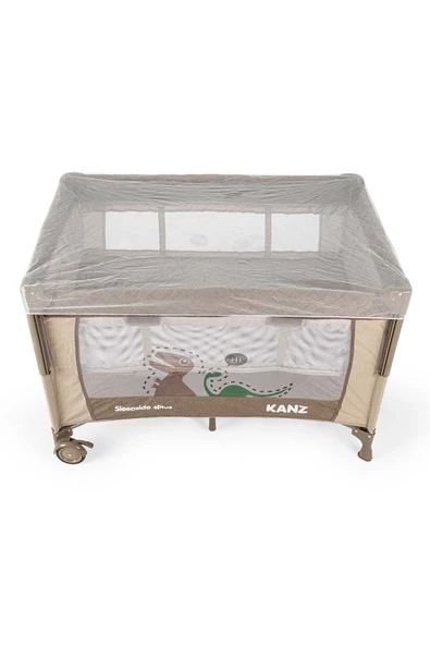 Kanz Sleepside +Plus Anne Yanı Park Yatak ve Oyun Parkı Kahve - 8