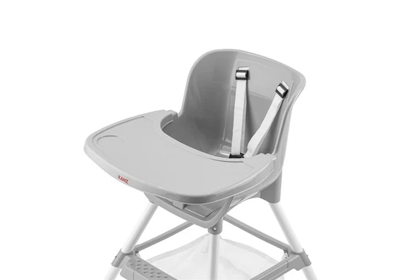 Kanz Seul Sepetli Mama Sandalyesi Gri - 5