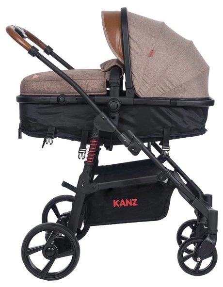 Kanz d-Go Travel Sistem Bebek Arabası Bej - 6