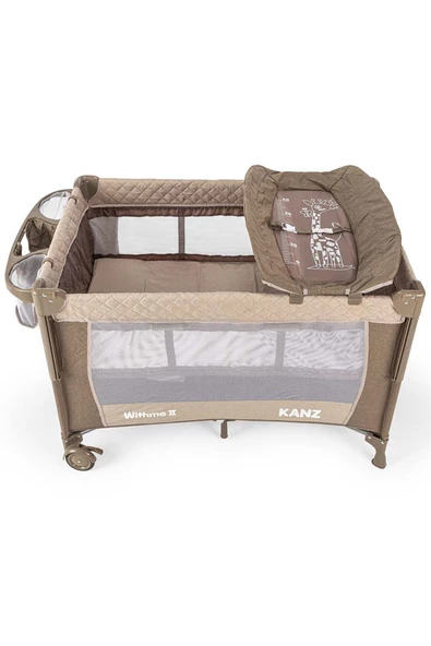 Kanz Withme II Ara Katlı Anne Yanı Park Yatak 70X110 Kahve - 2