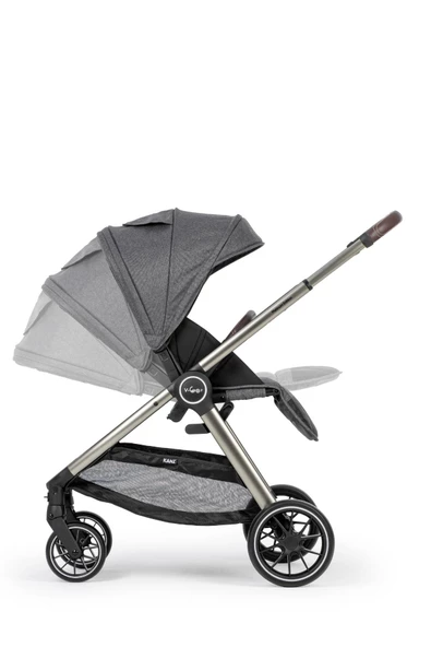 Kanz v-Go2 Travel Sistem Bebek Arabası Gri - 10