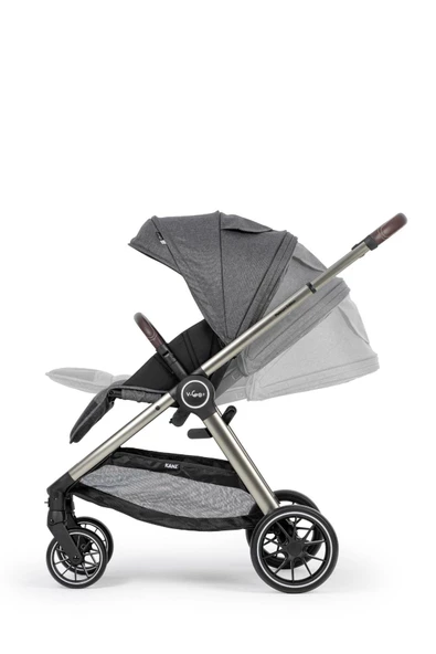 Kanz v-Go2 Travel Sistem Bebek Arabası Gri - 4