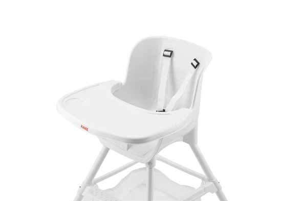 Kanz Seul Sepetli Mama Sandalyesi Beyaz - 3