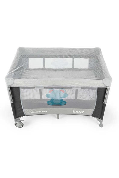 Kanz Sleepside +Plus Anne Yanı Park Yatak ve Oyun Parkı Siyah - 8