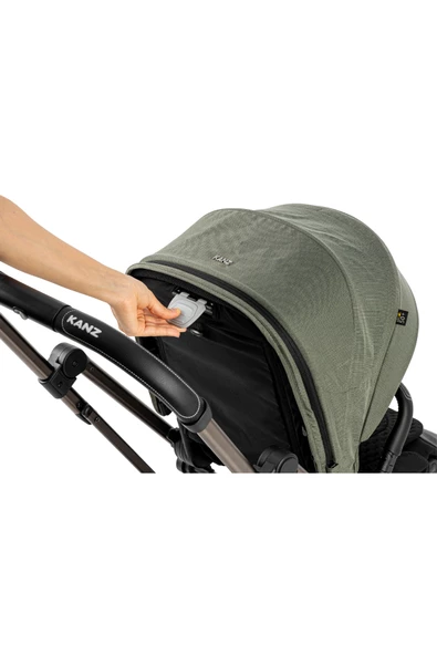 Kanz Smart Travel Sistem Bebek Arabası Yeşil - 8