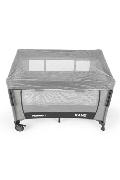 Kanz Withme II Ara Katlı Anne Yanı Park Yatak 70X110 Siyah - 4