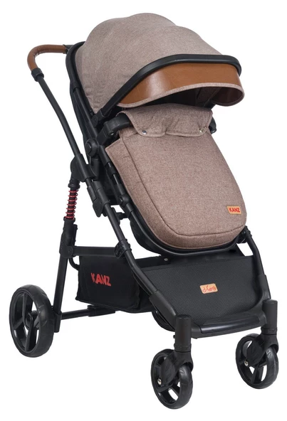 Kanz d-Go Travel Sistem Bebek Arabası Bej - 3