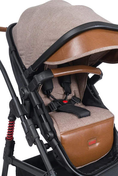 Kanz d-Go Travel Sistem Bebek Arabası Bej - 9