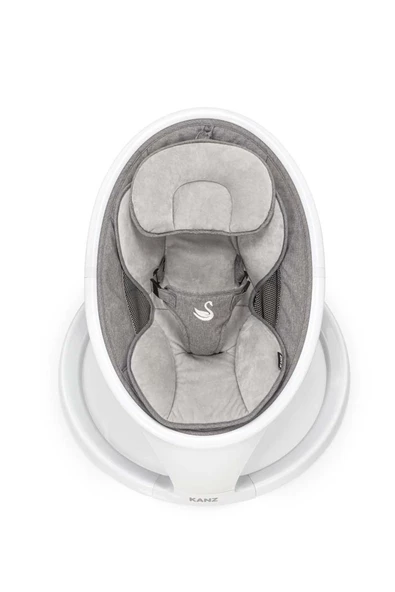 Kanz Swan Elektrikli&Kumandalı Ana Kucağı Gri - 11