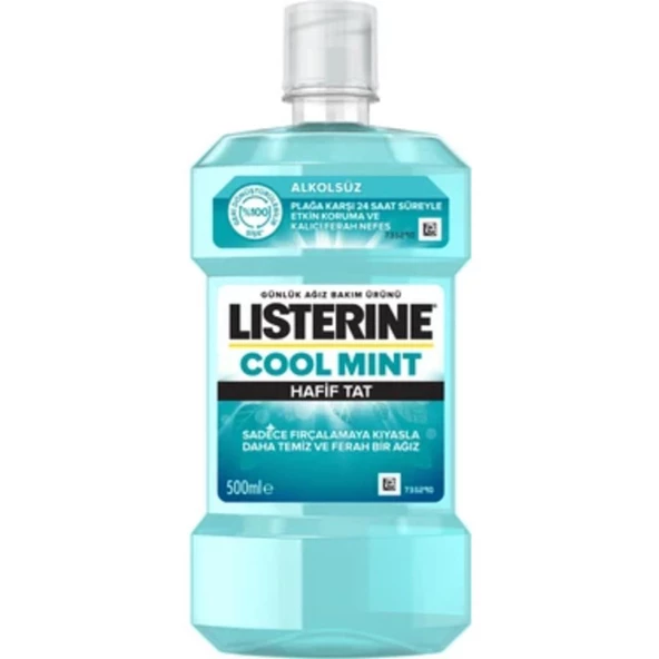 Listerine Cool Mint Hafif Tat Gargara 500 ml