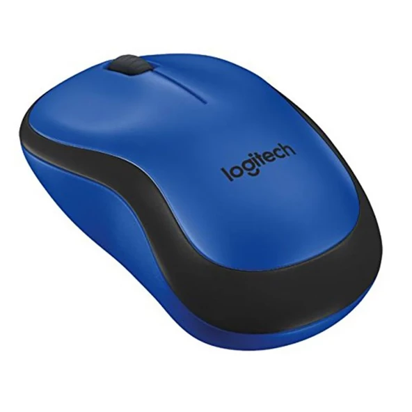 Logıtech M220 Sılent Kablosuz Mouse-Mavi