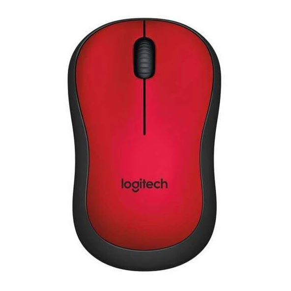 Logitech M220 Kablosuz Mouse kırmızı