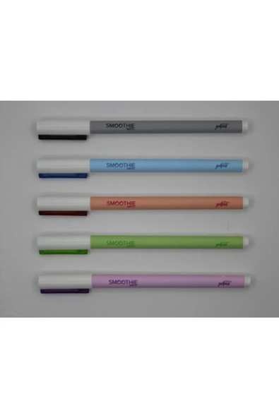 Smoothie Jel Kalem 0.7mm Siyah-kırmızı-mavi-yeşil-mor