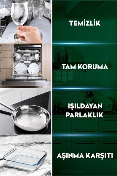 TEMS Bulaşık Makinesi Kapsül Deterjanı 36'lı x 6 Paket (216 Yıkama) - 5