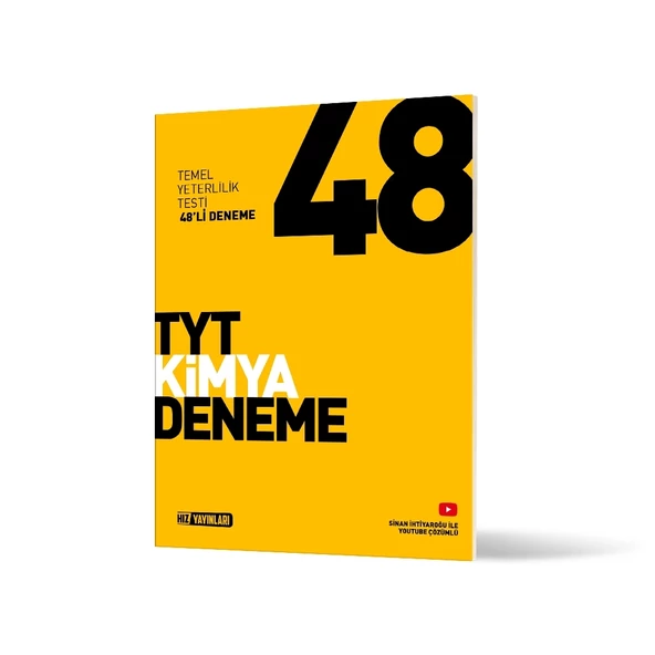 Hız Yayınları TYT 48'li Kimya Denemeleri