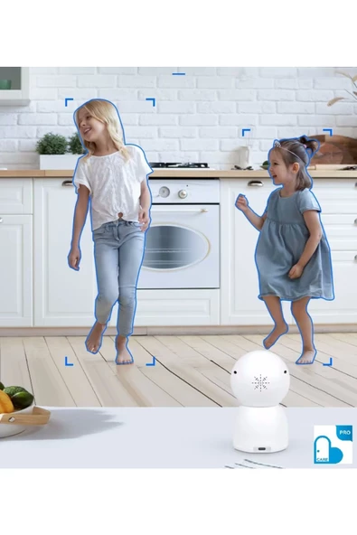 AOI Dual Lens 360° Görüş Hareketli Wireless Türkçe Ev Güvenlik Kamerası Ip 1080p (carecampro) - 4