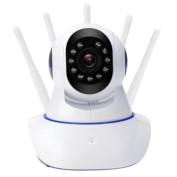 Yoosee YN-8801 2MP 5 Antenli 360derece Hareketli Sesli Akıllı Wifi Güvenlik Kamerası - 5