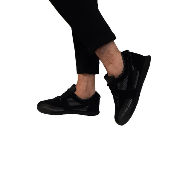 Jump 29072 Siyah Kaymaz İnce Taban Erkek Spor Ayakkabı - Resim 6