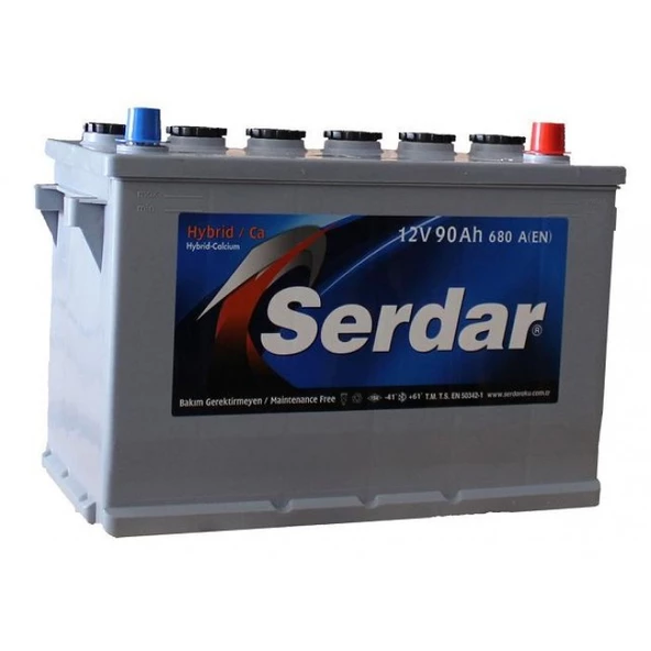 SERDAR ( ESAN AKÜ GÜVENCESİYLE ) 12V 90 AH AMPER AKÜ