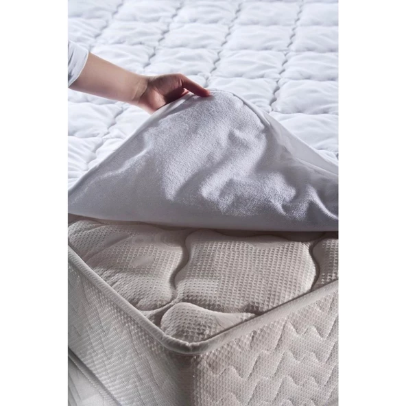 Mondi Home Microfiber Façalı Alez Beyaz