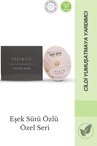 Fafi&Co Eşek Sütü Süngerli Vücut Sabunu