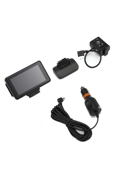 Cc34 Dual Lens 3.0" Ekranlı 1080p Çift Kameralı Araç Içi Kamera - 6