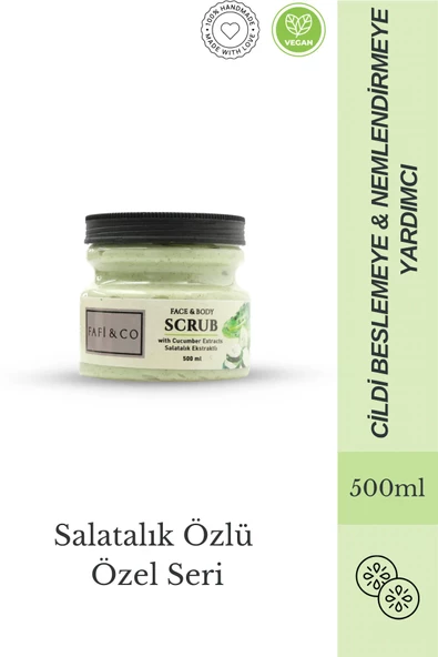 Fafi&Co Salatalık Özlü Vücut Peelingi 500 ml