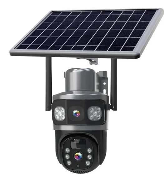 Blic Solar BLM-64 4G Güneş Enerjili Dual Lens 360° Görüş Akıllı Güvenlik Kamerası Uzaktan İzleme - 2