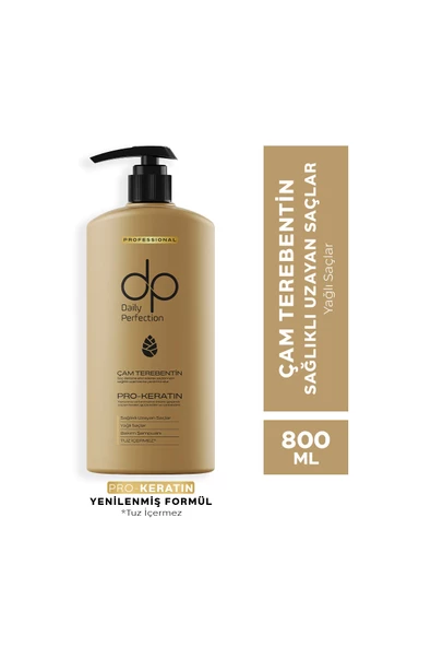 dp Daily Perfection Şampuan Çam Terebentin 800 ml - 2