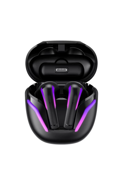 Havit  TW970 TWS RGB Gaming Bluetooth Kulaklık - 2.4GHz ve Bluetooth Modu - Siyah - 6