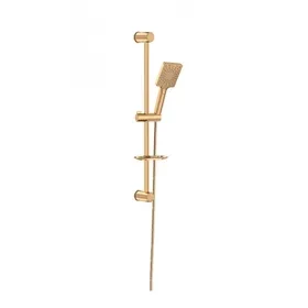 Monavit MVT3275 Mega Gold Sürgülü Altın Duş Başlığı ve Hortumu