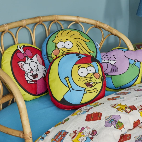 Karaca Home X Kral Şakir Canan Şekilli Kırlent - Resim 5