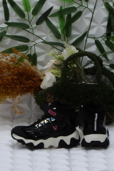 Vicco 946.P24K.423 Siyah Radus Big Kids Phylon Kız Çocuk Bot - Resim 4