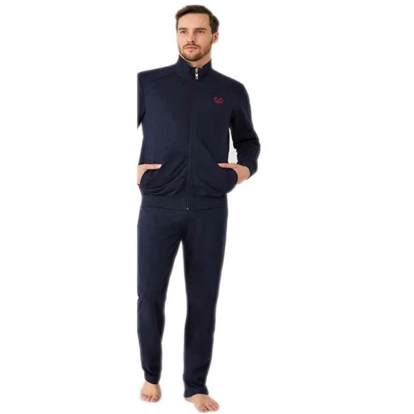 Mod Collection 3341 İnterlok Pamuklu Erkek Eşofman Takım - 2