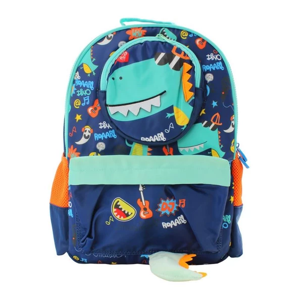 Vest İlkokul Çantası Mavi Dinozor ürün görseli