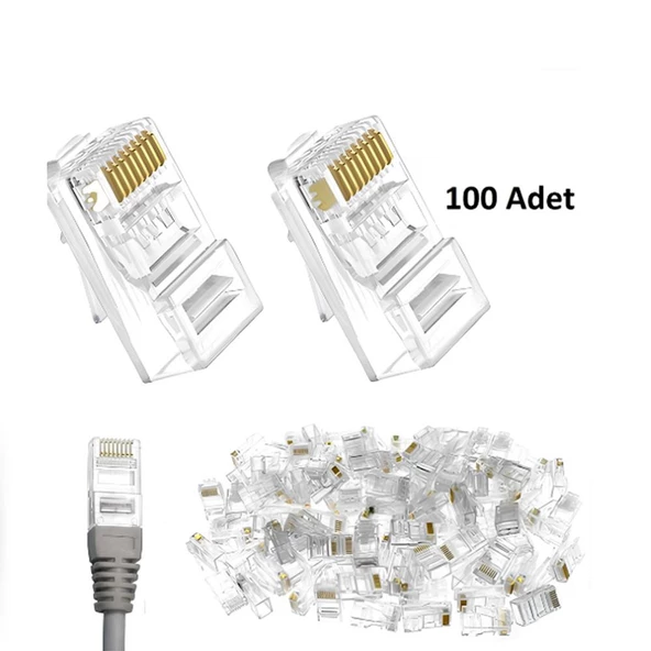 S-link SL-COB8P RJ-45 100 Lü Paket Jack