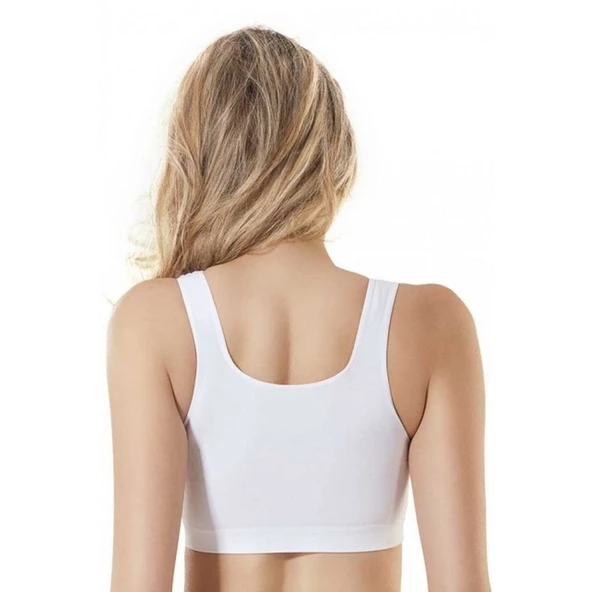 Miss Fit 1501 Kalın Askılı Minimiser Dikişsiz Büstiyer - 2