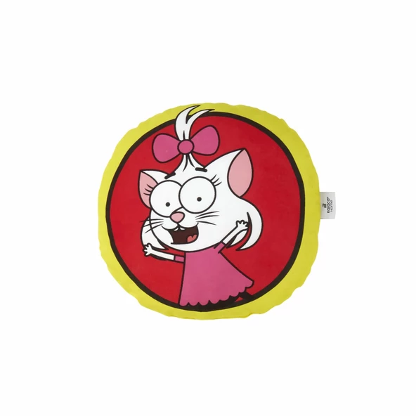 Karaca Home X Kral Şakir Canan Şekilli Kırlent - Resim 2