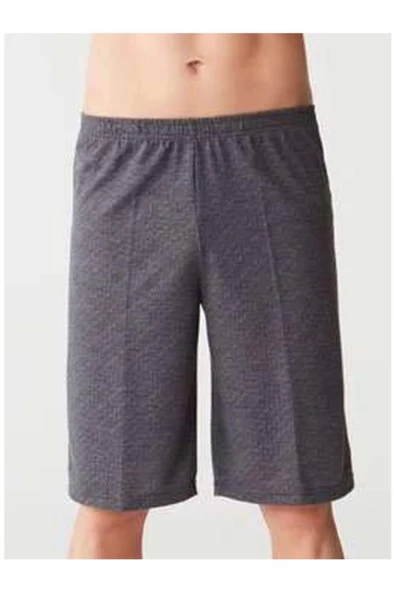 Mod 3258 Çeyizlik Kutulu 3'lü Şortlu Erkek Pijama Takım - 4